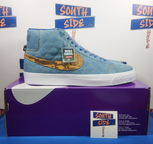 Nike Blazer Mid Denim x Supreme