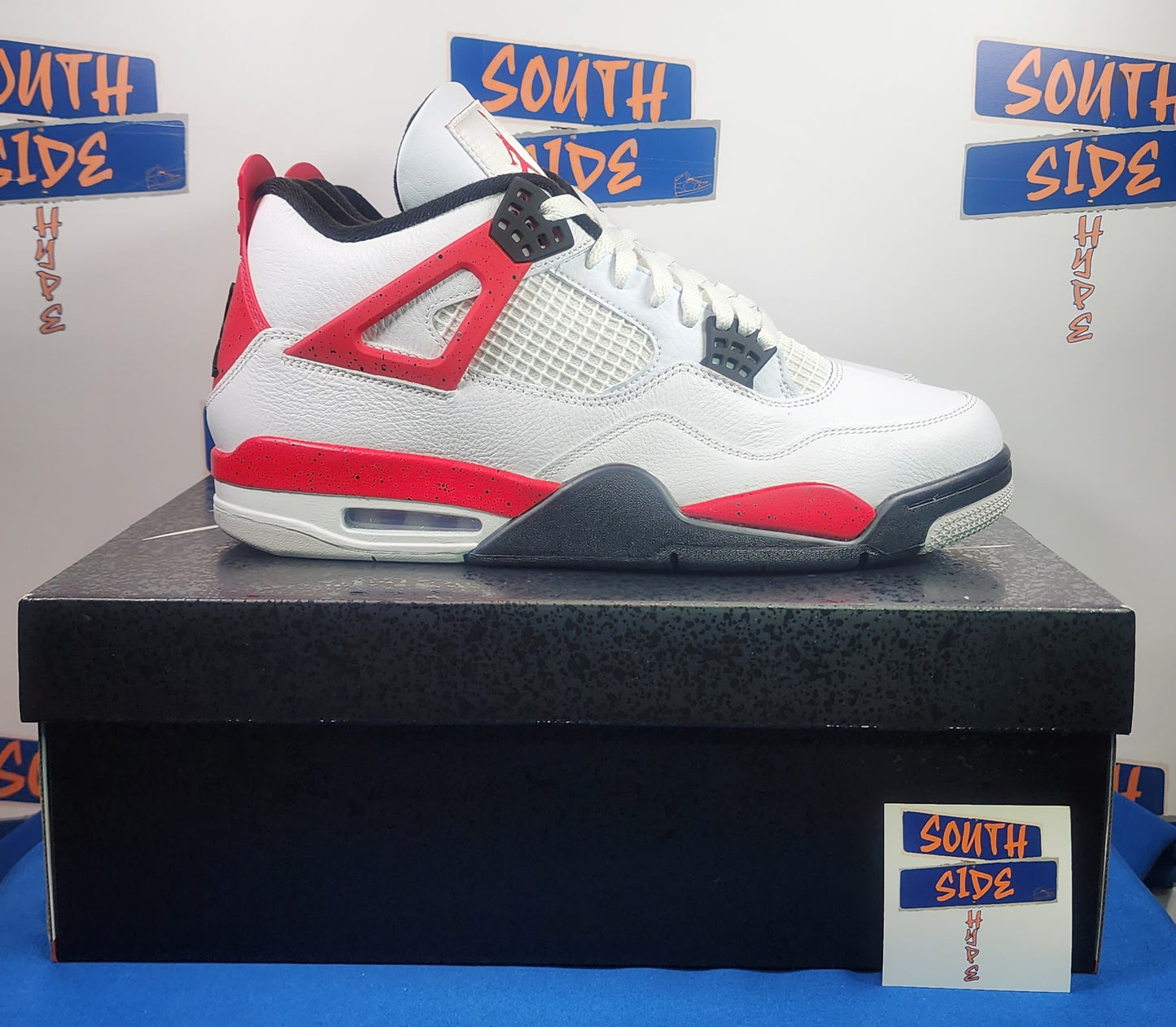 Air Jordan Retro 4 Red Cement (Grade School)