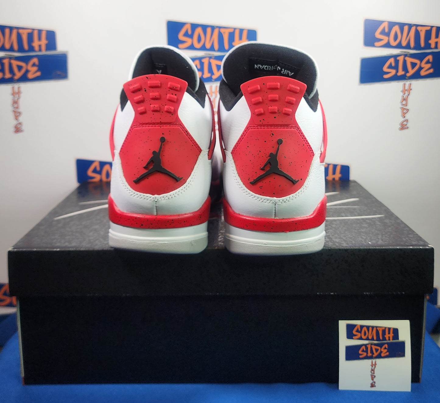 Air Jordan Retro 4 Red Cement (Grade School)