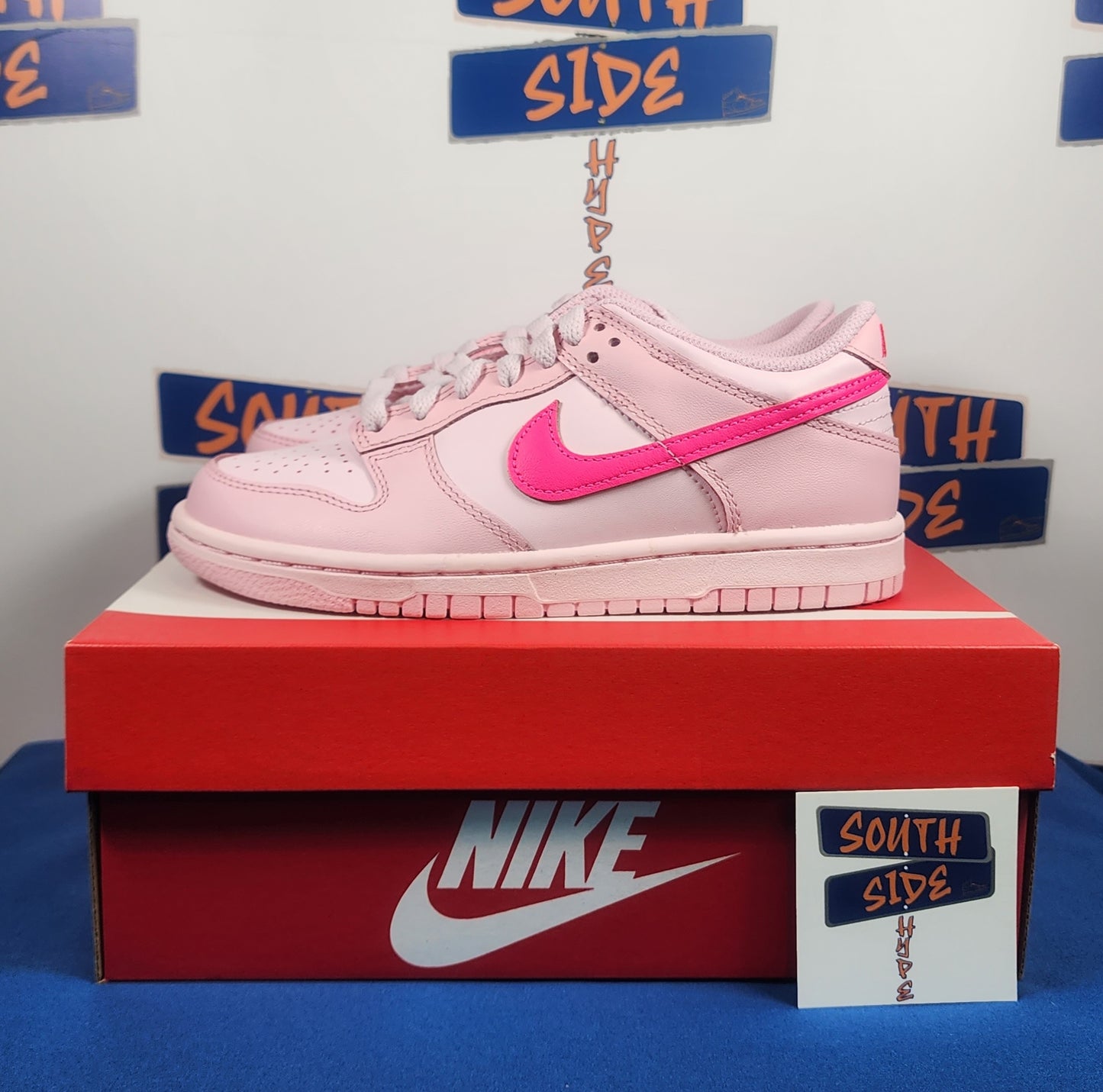 Nike Dunk Low (Grade School) - Triple Pink