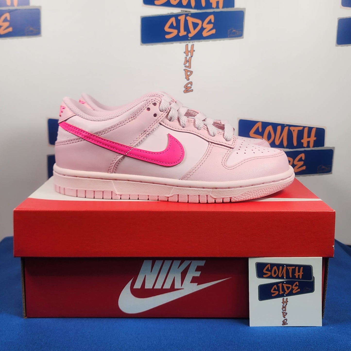 Nike Dunk Low (Grade School) - Triple Pink