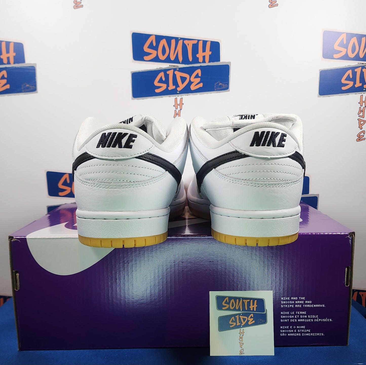 Nike SB Dunk Low Pro - White Gum