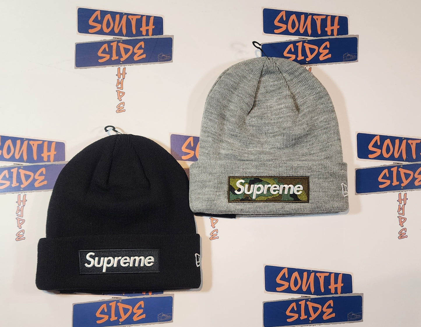 Supreme New Era Box Logo Beanie FW23