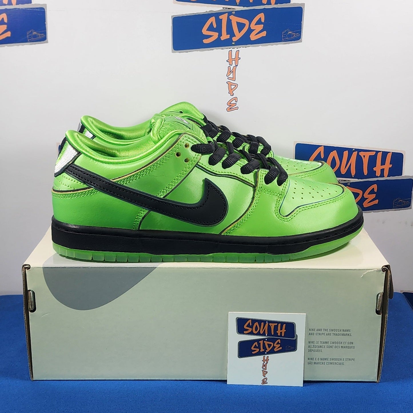 Nike SB Dunk Low The Powerpuff Girls Buttercup (Kids)