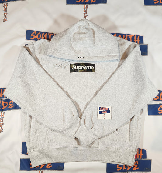 Supreme Box Logo Hoodie - Ash Grey