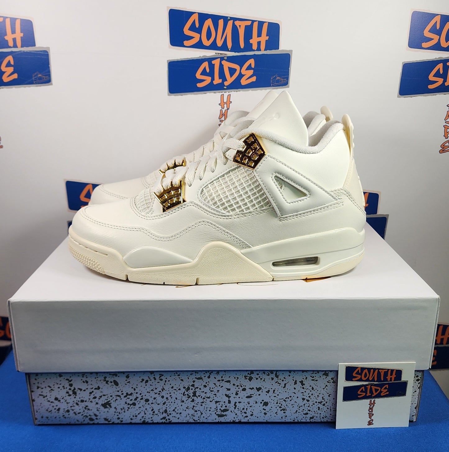 Air Jordan 4 Retro Metallic Gold (Women's)