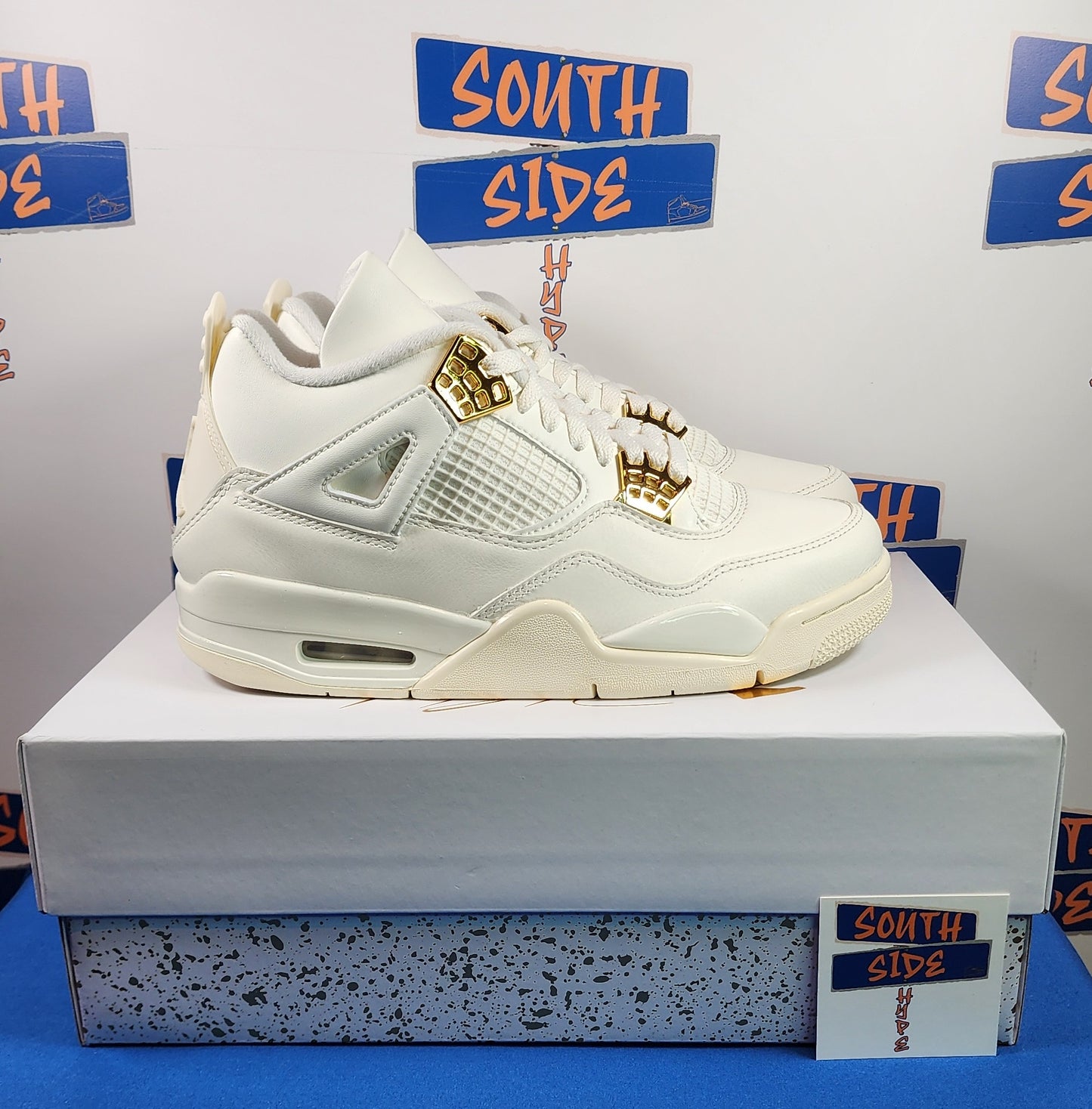 Air Jordan 4 Retro Metallic Gold (Women's)