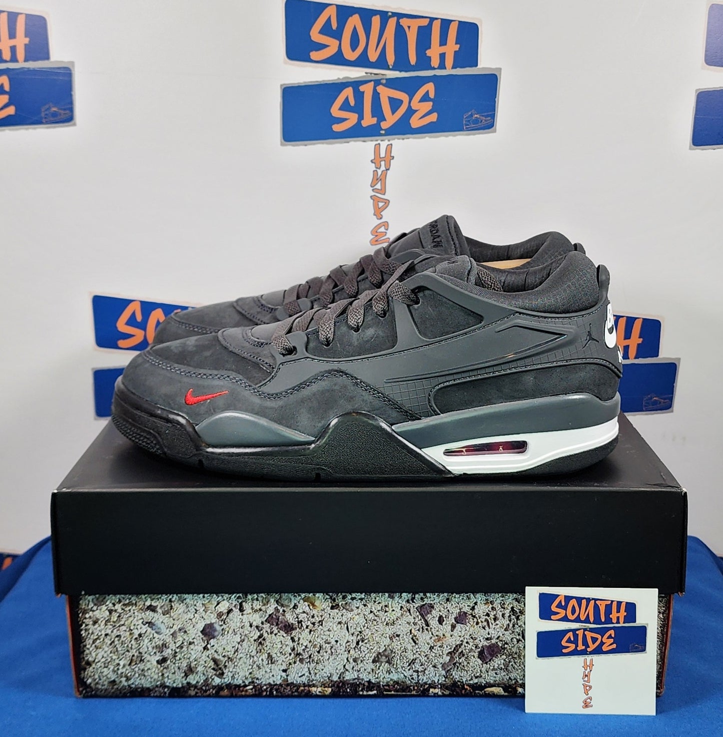 Jordan 4 RM SP Nigel Sylvester Driveway Grey