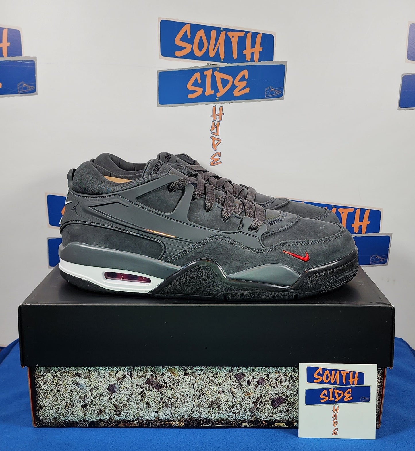 Jordan 4 RM SP Nigel Sylvester Driveway Grey