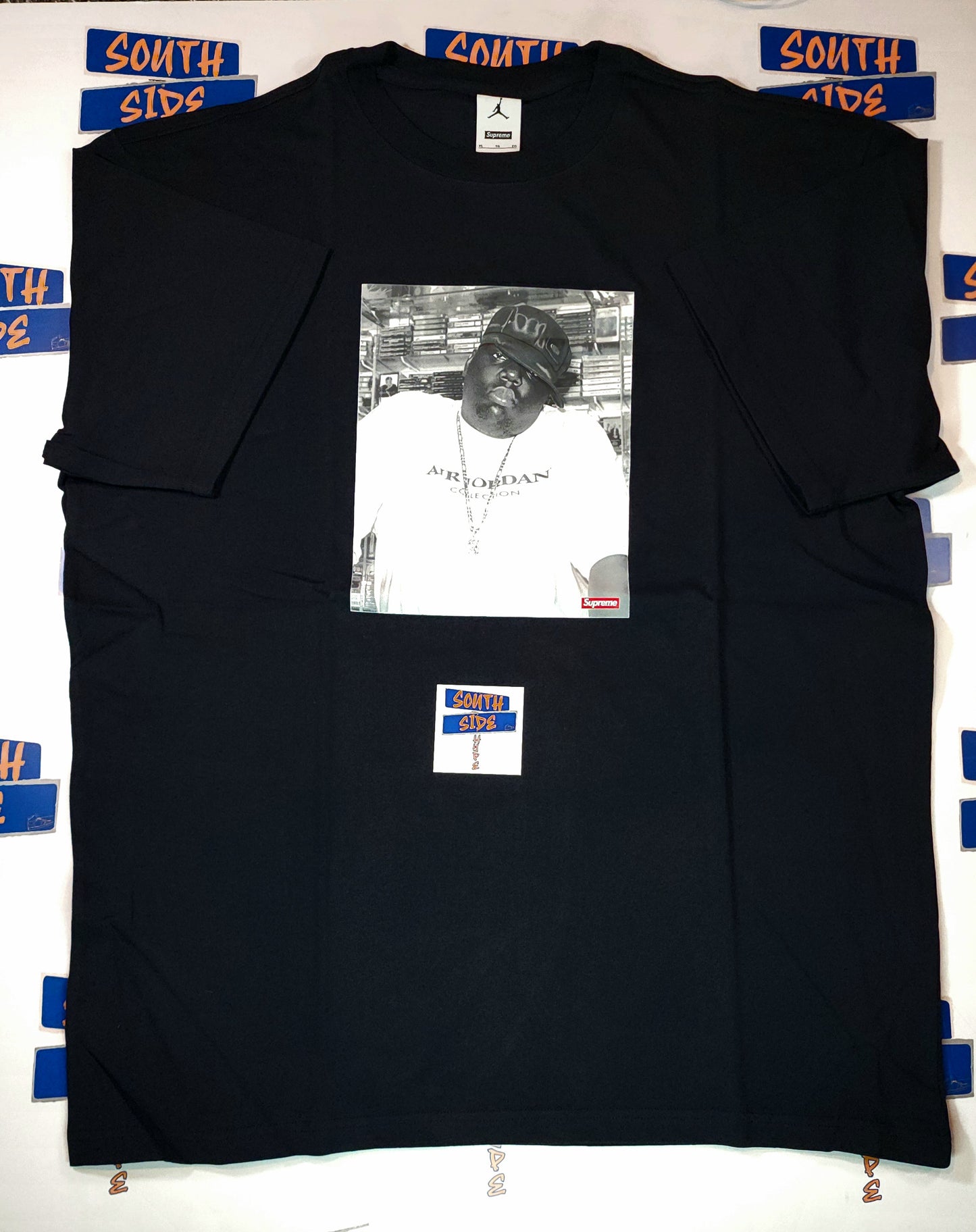 Supreme Jordan Biggie S/S Top -  Black