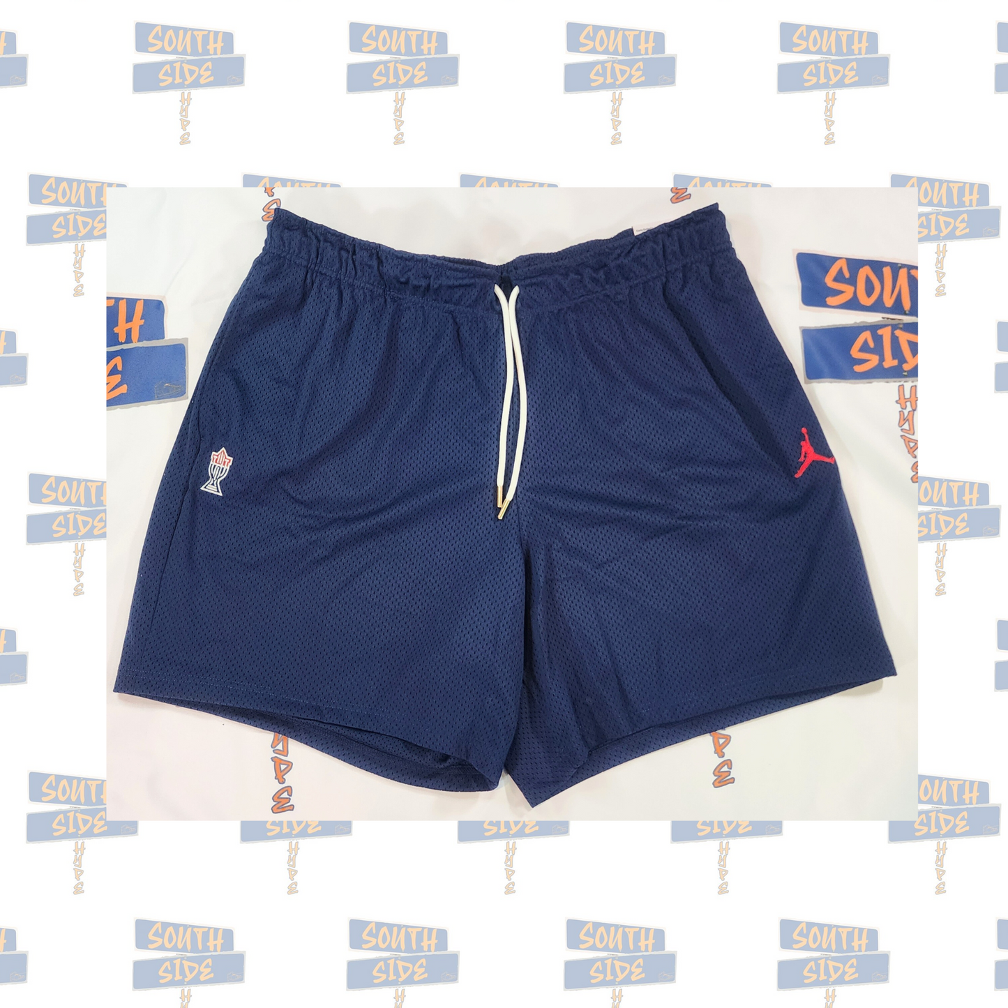 Jordan x Trophy Room Shorts-- Navy Blue